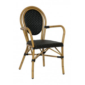 Monaco Armchair Black-b<br />Please ring <b>01472 230332</b> for more details and <b>Pricing</b> 